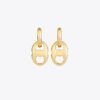 Gemini Link Small Hoop Earrings