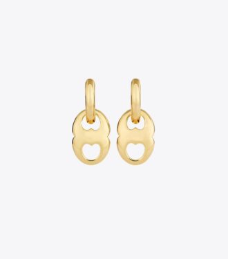Gemini Link Small Hoop Earrings