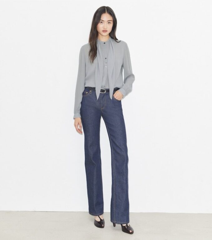 Georgette Bow Blouse Georgette Bow Blouse