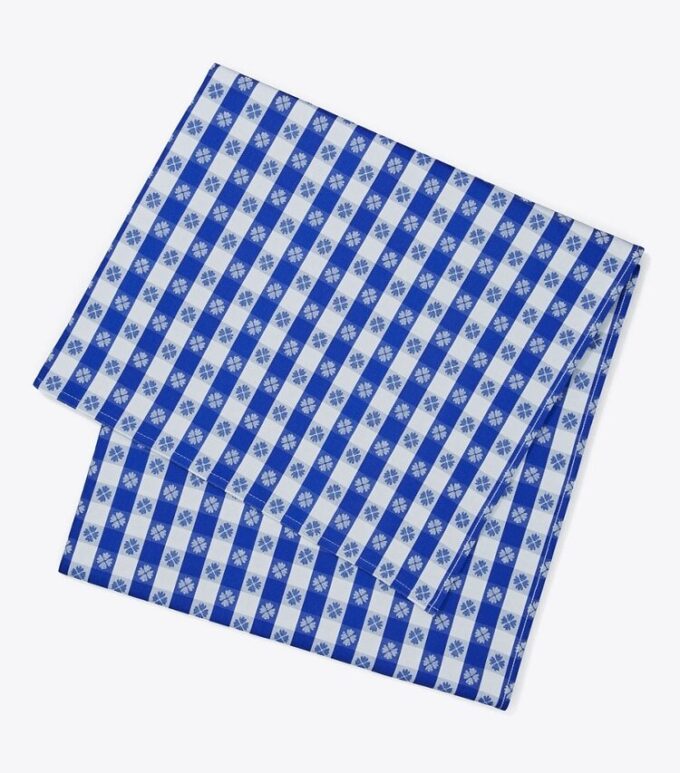 Gingham 70″ Square Tablecloth
