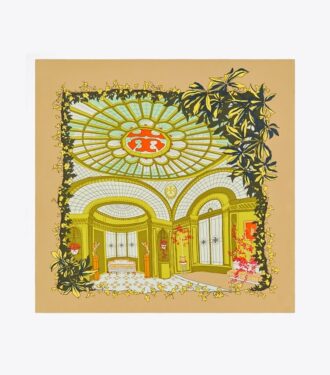 Greenhouse Silk Square Scarf