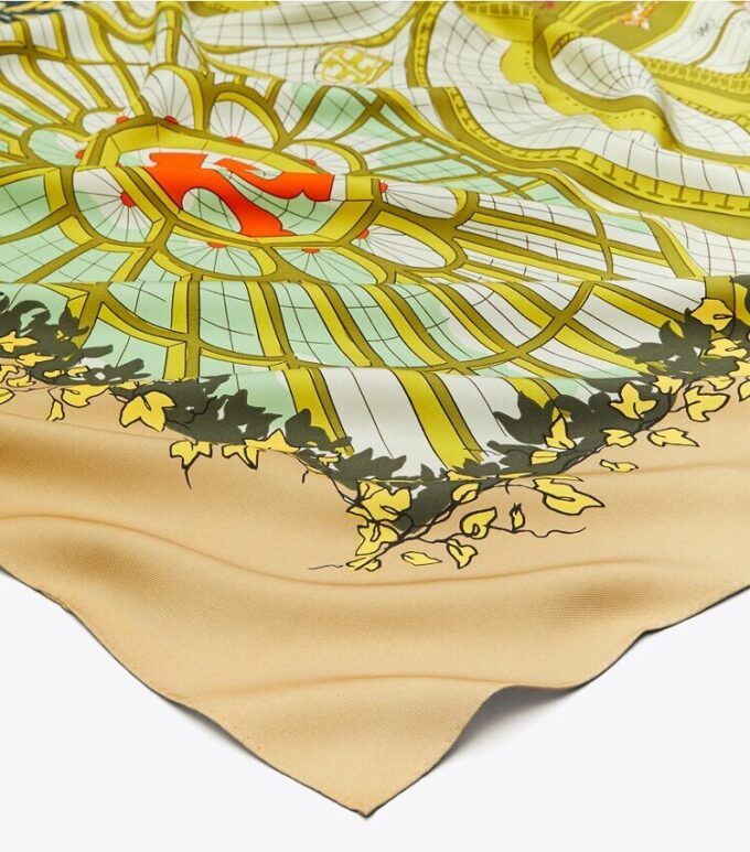 Greenhouse Silk Square Scarf Greenhouse Silk Square Scarf