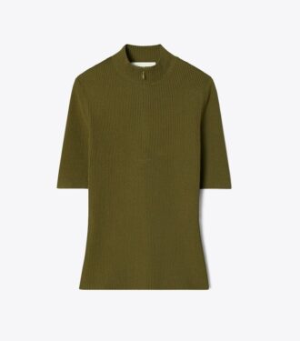 Half-Zip Crewneck Sweater