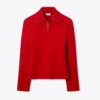 Half-Zip Wool Sweatshirt