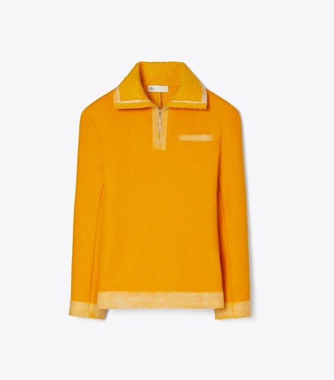 Half-Zip Wool Sweatshirt Half-Zip Wool Sweatshirt
