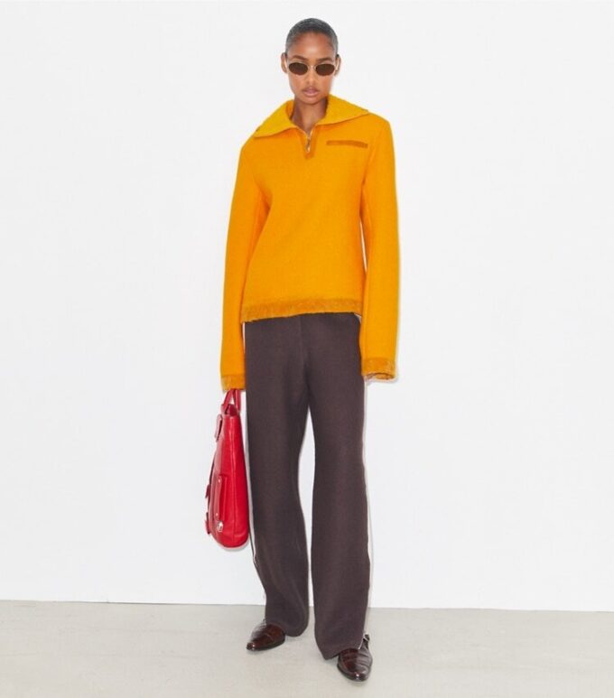 Half-Zip Wool Sweatshirt Half-Zip Wool Sweatshirt
