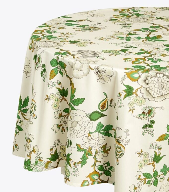 Happy Times Bouquet Round Tablecloth, 120″ Happy Times Bouquet Round Tablecloth, 120″