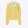 Heart Pointelle Sweater