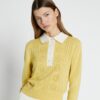 Heart Pointelle Sweater