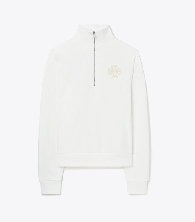 Heavy French Terry Half-Zip Sweatshirt