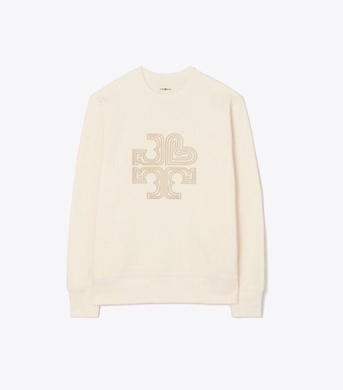 Heavy French Terry Heart Logo Crewneck