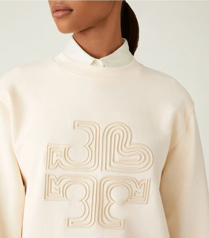 Heavy French Terry Heart Logo Crewneck