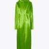 High-Neck Satin Dress High-Neck Satin Dress