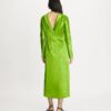 High-Neck Satin Dress High-Neck Satin Dress