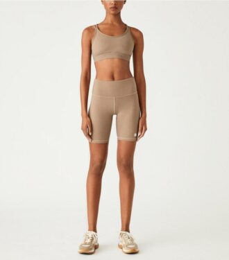 High-Rise Compression MéLange Bike Short High-Rise Compression MéLange Bike Short