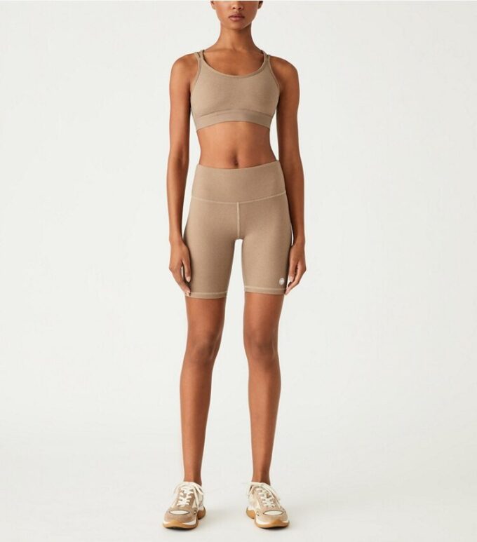 High-Rise Compression MéLange Bike Short