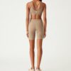 High-Rise Compression MéLange Bike Short