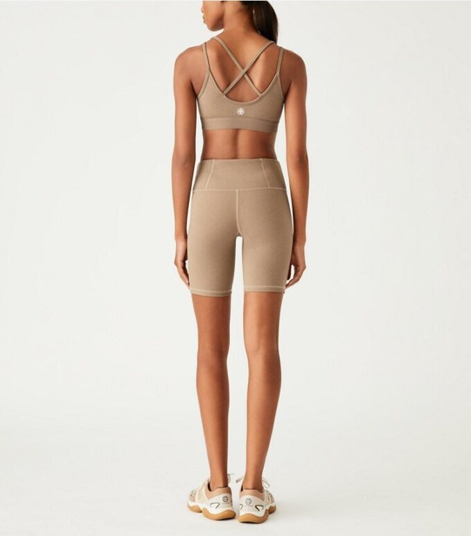 High-Rise Compression MéLange Bike Short