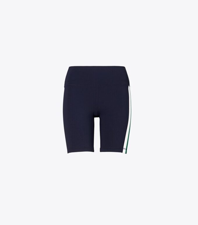 High-Rise Sculpt Compression Side-Stripe Bike Shorts