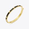 Icon Enamel Hinge Bracelet