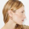 Icon Pavé Hoop Earrings