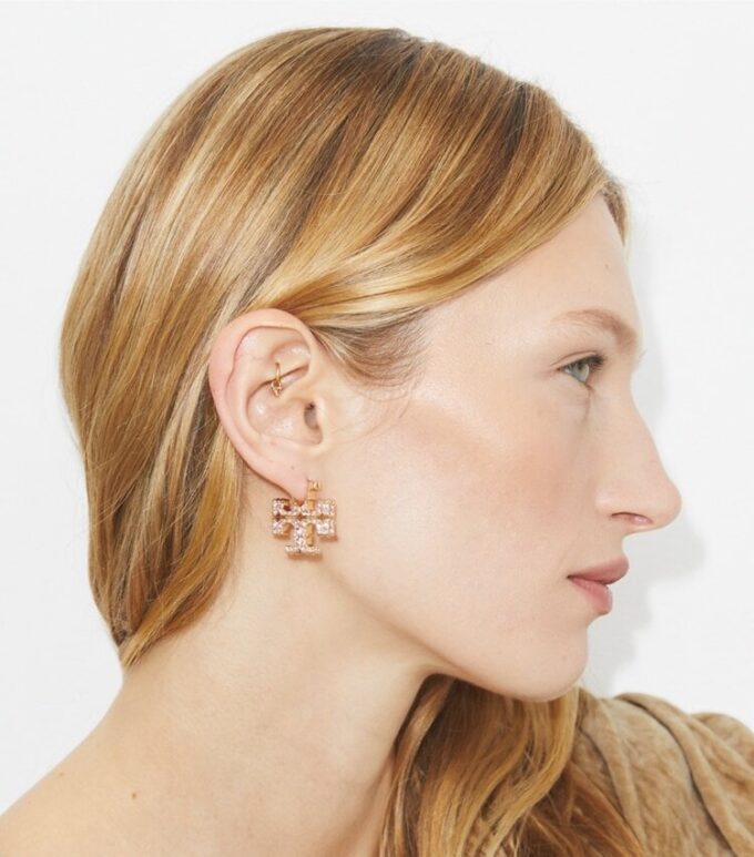Icon Pavé Hoop Earrings