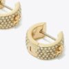 Icon Pavé Huggie Earrings