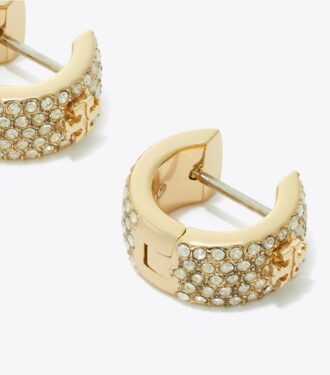 Icon Pavé Huggie Earrings