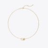 Icon Pavé Interlocking Pendant Necklace