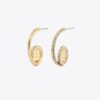 Icon Pavé Loop Earrings