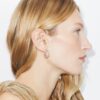 Icon Pavé Loop Earrings
