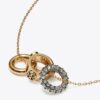 Icon Pavé Necklace And Earring Set