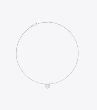 Icon Pavé Pendant Necklace