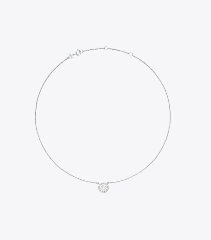 Icon Pavé Pendant Necklace