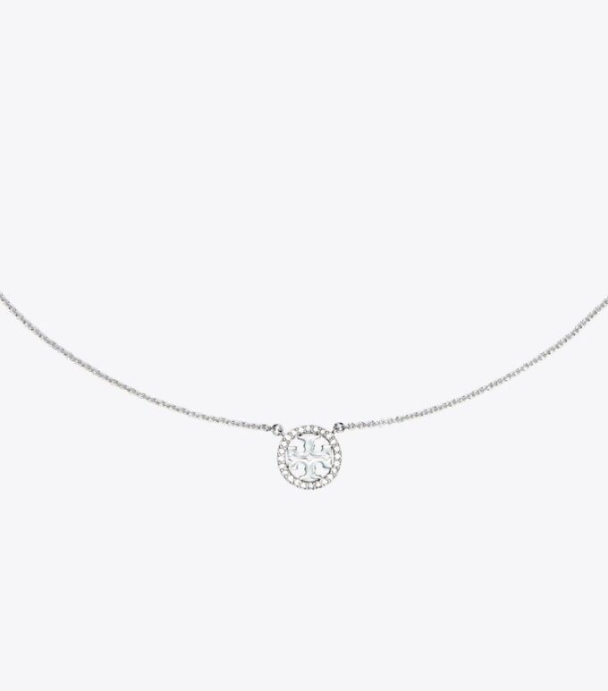 Icon Pavé Pendant Necklace