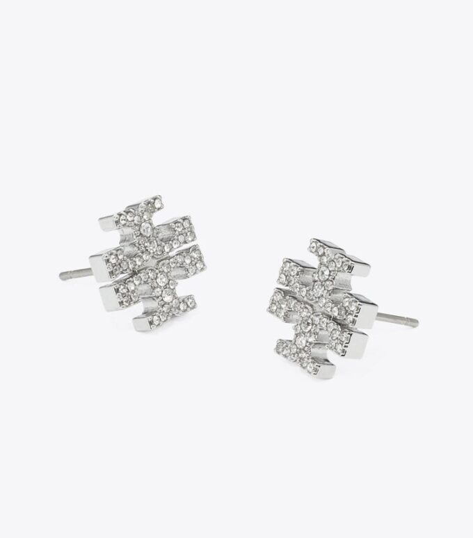 Icon Pavé Stud Earrings