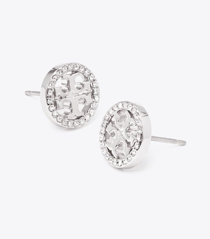 Icon Pavé Stud Earrings