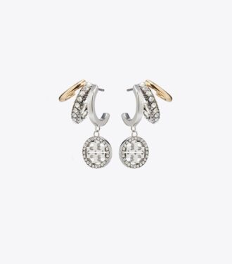 Icon Pavé Triple Hoop Earrings