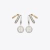 Icon Pavé Triple Hoop Earrings