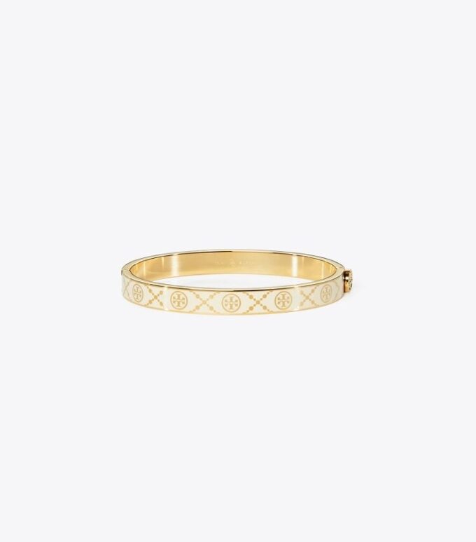 Icon T Monogram Hinge Bracelet