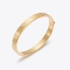 Icon T Monogram Hinge Bracelet