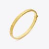 Icon T Monogram Thin Hinge Bracelet