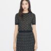 Jacquard Crewneck Top Jacquard Crewneck Top