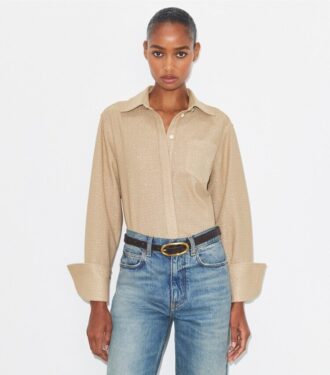 Jacquard Cuffed Top