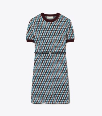 Jacquard Sweater Dress Jacquard Sweater Dress