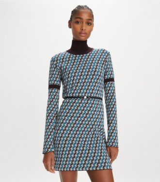 Jacquard Sweater Dress Jacquard Sweater Dress