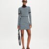 Jacquard Sweater Dress