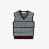 Jacquard Sweater Vest