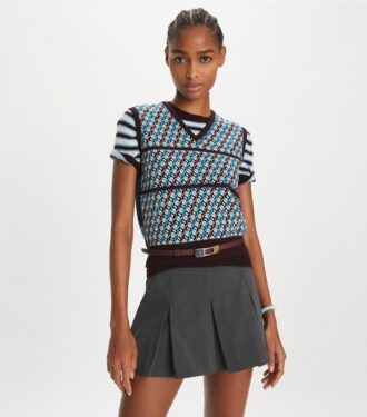 Jacquard Sweater Vest Jacquard Sweater Vest