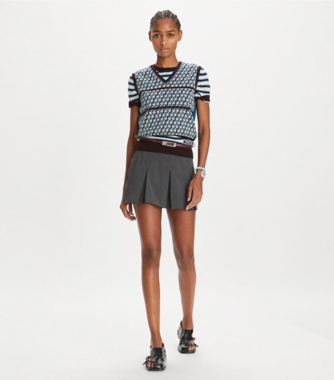 Jacquard Sweater Vest